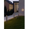 Sieninis šviestuvas 8W LED sieninis lauko šviestuvas AURA, baltas, 3000K, IP65, 90368