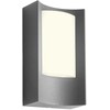 8W LED sieninis lauko šviestuvas WARP, tamsiai pilkas, 3000K, IP44