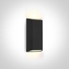 8W LED sieninis šviestuvas, antracito sp., 2700/3300/4000K, IP65, šviečia į viršų ir į apačią, 67512/AN/V