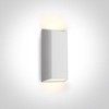 8W LED sieninis šviestuvas, baltas, 2700/3300/4000K, IP65, šviečia į viršų ir į apačią, 67512/W/V