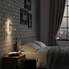 Lubinis šviestuvas 8W LED sieninis šviestuvas DORIA, baltas, 3000K