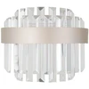 8W LED sieninis šviestuvas HORNA, šampano sp./skaidrus, 3000K