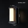 8W LED sieninis šviestuvas, juodas, 3000K, IP44