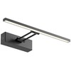 8W LED sieninis šviestuvas LINEAR, juodas, 3000K, 01-3461