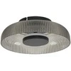 8W LED sieninis šviestuvas PASSO, pilkos/juodos sp., 3000K