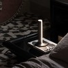 8W LED stalo šviestuvas DORICA, pilkas, 3000K, dimeriuojamas, 362564