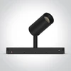 8W LED šviestuvas į magnetines sistemas MINI/MIDI/MAXI/P&P, juodas, 3000/4000K, 48V, 15°, DALI, 42110L/B/V