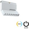 8W LED šviestuvas į magnetinius bėgelius SLIM MAGNETIC, baltas, 3000K, dimeriuojamas, 4289001