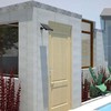 V-tac 8W LED universalus šviestuvas, su saulės baterija ir judesio davikliu, juodas, 6000K