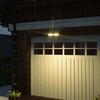 V-tac 8W LED universalus šviestuvas, su saulės baterija ir judesio davikliu, juodas, 4000K