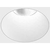 8W LED užglaistomas šviestuvas NANO R TRIMLESS, baltas, 3000K, 50°, IP44