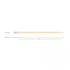 8W/m LED COB juosta, 24V, 320LEDs/m, 3000K, IP65, 5m ritė, LS38