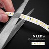 8W/m LED juosta, 3000K, 120 LED/m, 24V, IP20, 20m ritė