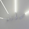 90W LED šviestuvas - juosta, skirtas sistemai FREEDOM 360, baltas, 3000K, IP65, 10m ilgis, 01-4172
