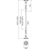 90W LED šviestuvas - juosta, skirtas sistemai FREEDOM 360, juodas, 3000K, IP65, 10m ilgis, 01-4173