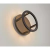 Sieninis šviestuvas 9,2W LED sieninis fasado šviestuvas, tamsiai pilkas, 3000K, IP65, E443