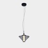 9,5W LED pakabinamas šviestuvas YARA, pilkos/dūmų sp., 2700K, C4012090FU