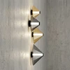 9,5W LED sieninis šviestuvas YARA, pilkos/dūmų sp., 2700K, A4012090FU