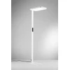 96W LED biuro toršeras su šviesos jutikliu ir nuotolinio valdymo pultu STEWART, baltas, dimeriuojamas