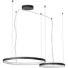 98W LED pakabinamas šviestuvas ORION, juodas, 2700/3000/4000K, dimeriuojamas, 01-3881