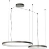 98W LED pakabinamas šviestuvas ORION, nikelio sp., 2700/3000/4000K, dimeriuojamas, 01-3880