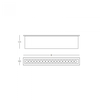 9W LED įleidžiamas į žemę šviestuvas, plieno sp., 3000K, IP67, E365