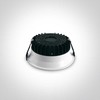 9W LED įleidžiamas šviestuvas, baltas, 4000K, 10109FD/W/C