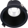 9W LED įleidžiamas šviestuvas PT 09, matinės juodos sp., 4000K, IP44