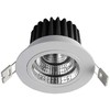 9W LED įleidžiamas šviestuvas WEST, baltas, 3000K