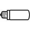 9W LED lemputė, E14, T28, 2700K, dimeriuojama