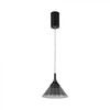 V-tac 9W LED pakabinamas šviestuvas, juodas, 3000K