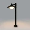 9W LED pastatomas lauko šviestuvas ISOLA 3K, juodas, 3000K