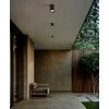 Lubinis šviestuvas 9W LED paviršinis fasado šviestuvas CERVIA 4K, juodas, 4000K