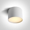 Lubinis šviestuvas 9W LED paviršinis šviestuvas, baltas, 3000/4000/5000K, 12109M/W/V