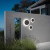 Sieninis šviestuvas Ideal Lux 9W LED sieninis fasado šviestuvas PUNTO, antracito sp., 3000K, IP54, 313511