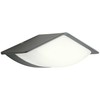 9W LED sieninis lauko šviestuvas CHALET, tamsiai pilkas, 3000K, IP54, 90001