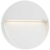 Sieninis šviestuvas 9W LED sieninis lauko šviestuvas EVEN, baltas, 3000K, IP54, 9626