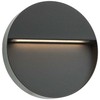 9W LED sieninis lauko šviestuvas EVEN, tamsiai pilkas, 3000K, IP54, 9624