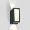 9W LED sieninis šviestuvas, antracito sp., 3000K, 67440/AN/W