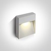 9W LED sieninis šviestuvas, baltas, 3000K, 67360A/W/W