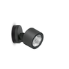 9W LED sieninis šviestuvas NOA 50 WALL, antracito sp., 3000K, 60°, IP66, dimeriuojamas