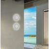 9W LED sieninis šviestuvas SANTORINI, baltas, 3000K, IP44, 4350600