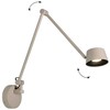 9W LED sieninis šviestuvas SAVINA, smėlio sp., 3000K, dimeriuojamas, 4329601
