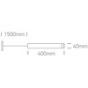 9W LED šviestuvas į magnetines sistemas MINI/MIDI/MAXI/P&P, baltas, 3000/3500/4000K, 48V, 38°, 42130B/W/V