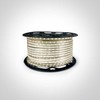 9W/m LED juosta, 230V, 3000K, IP65, 50m ritė, 7860/W