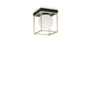 Lubinis šviestuvas Ideal Lux Ceiling lamp with 1 light LINGOTTO, E14, juodas