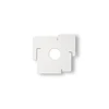 Lubinis šviestuvas Ideal Lux Ceiling lamp with 1 light TOTEM, GX53, baltas