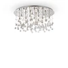 Ideal Lux Lubinis šviestuvas Moonlight Pl15 Cromo 77819