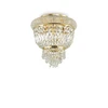 Lubinis šviestuvas Ideal Lux Ceiling lamp with 3 lights DUBAI, E14, juodas