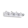 Lubinis šviestuvas Ideal Lux Ceiling lamp with 4 lights GLIM, GU10, chrome
